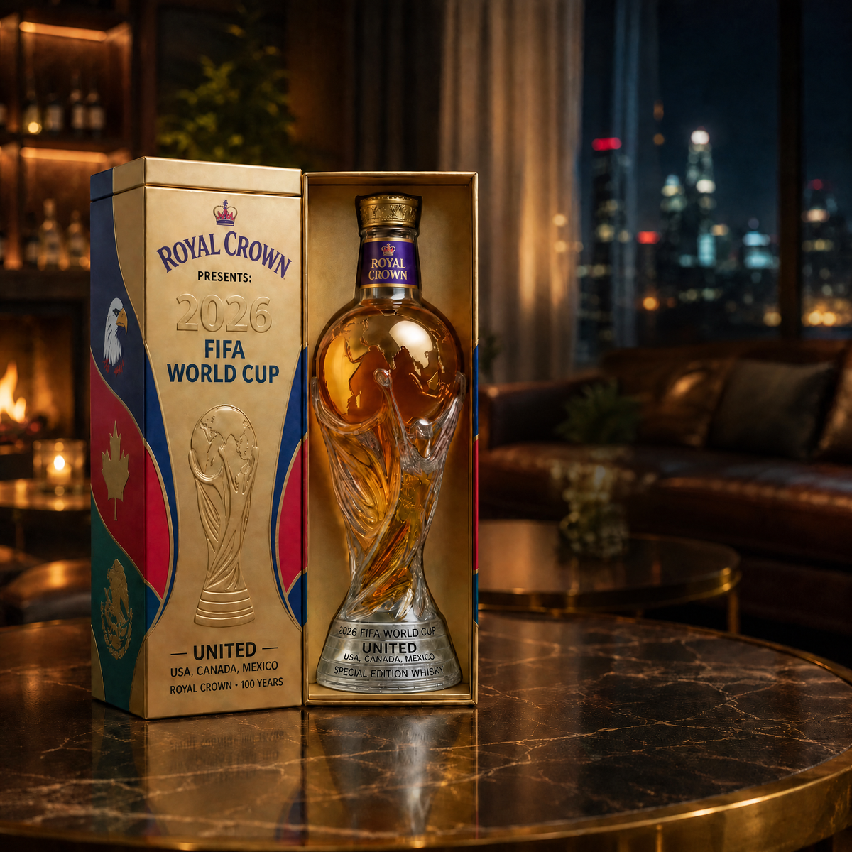Whiskey Bottle - World Cup Edition 2026