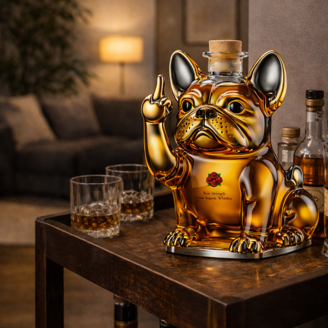 Whiskey Bottle - Dog Edition
