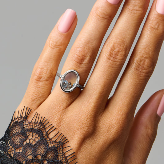 Halo of Calm Ring - silver