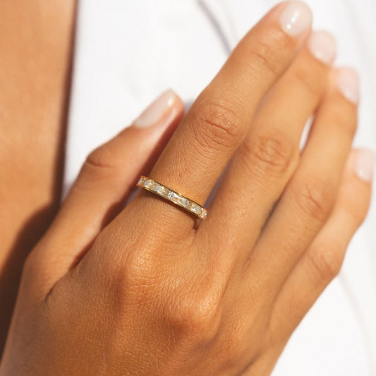 Elysia Ring - gold-zircon-ring