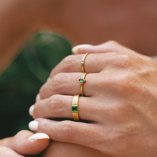 Dainty Emerald Ring - gold_green_ring