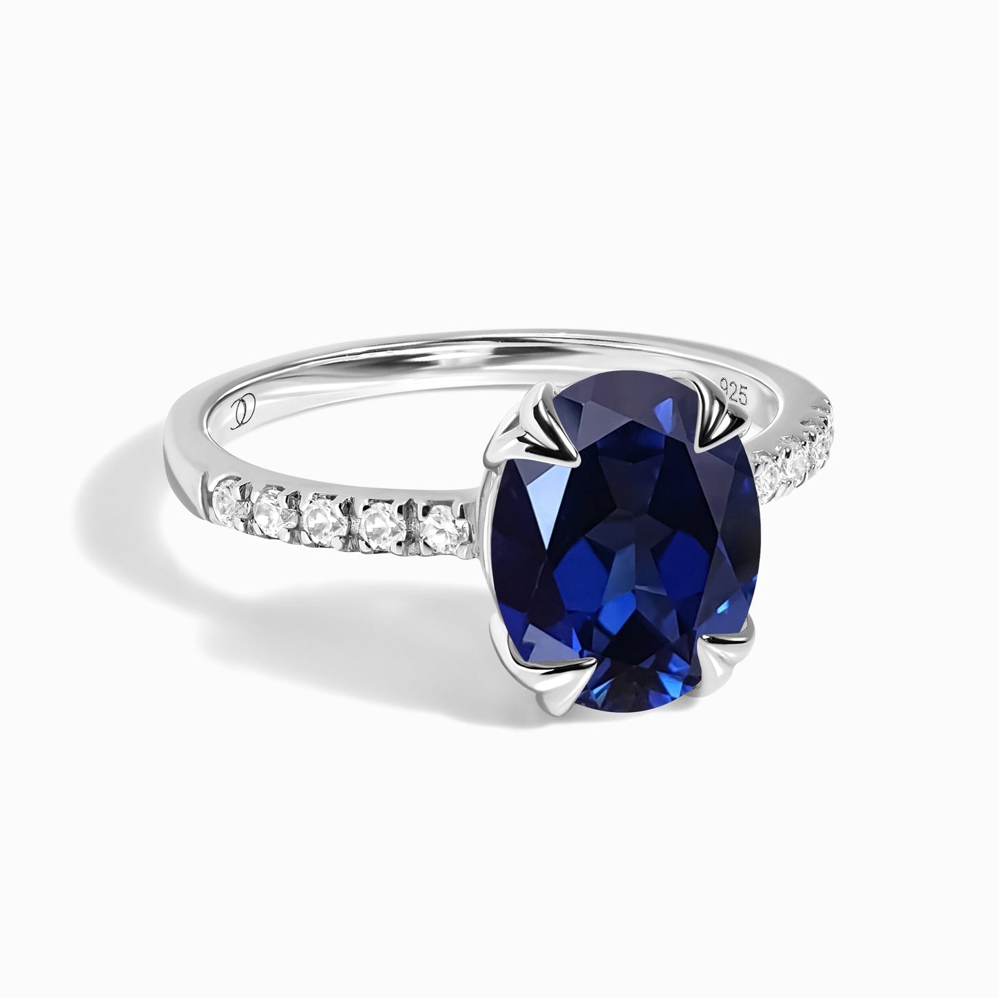 Blue Sapphire Ring Harlow - silver