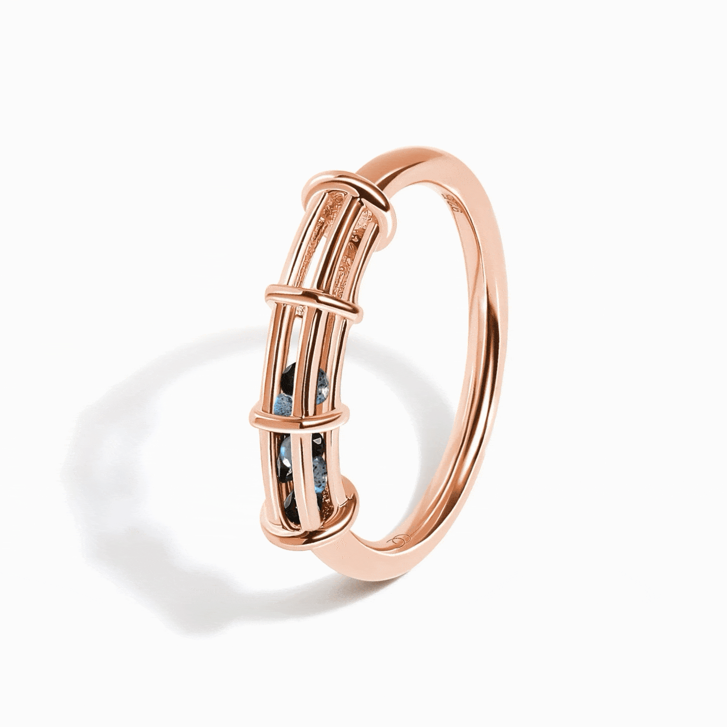 Motion Medicine Ring - rose gold motion