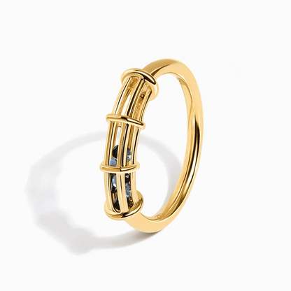Motion Medicine Ring - yellow gold motion