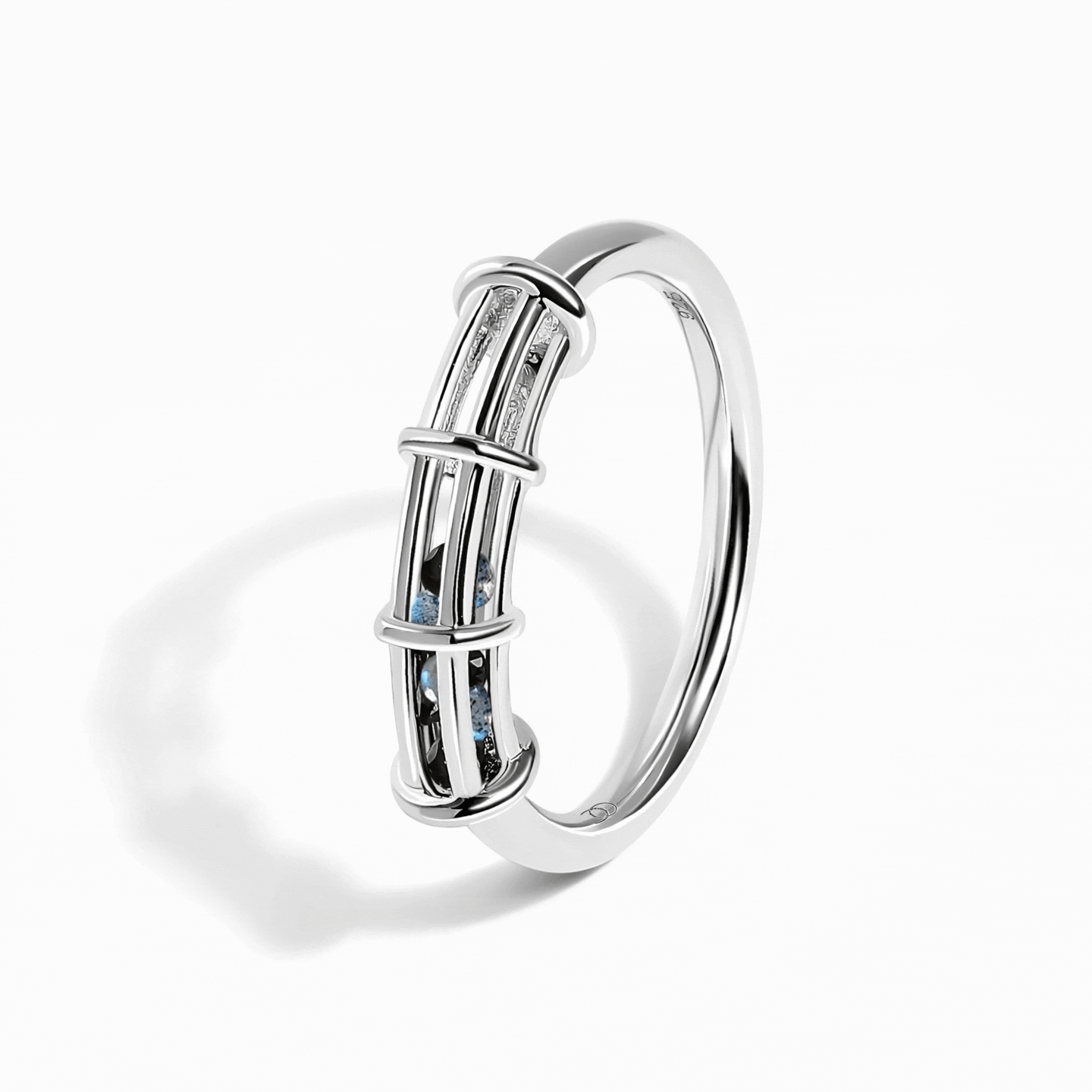 Motion Medicine Ring - silver motion