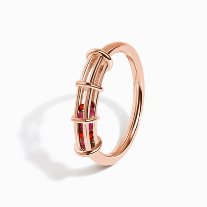 Motion Medicine ring rose gold motion