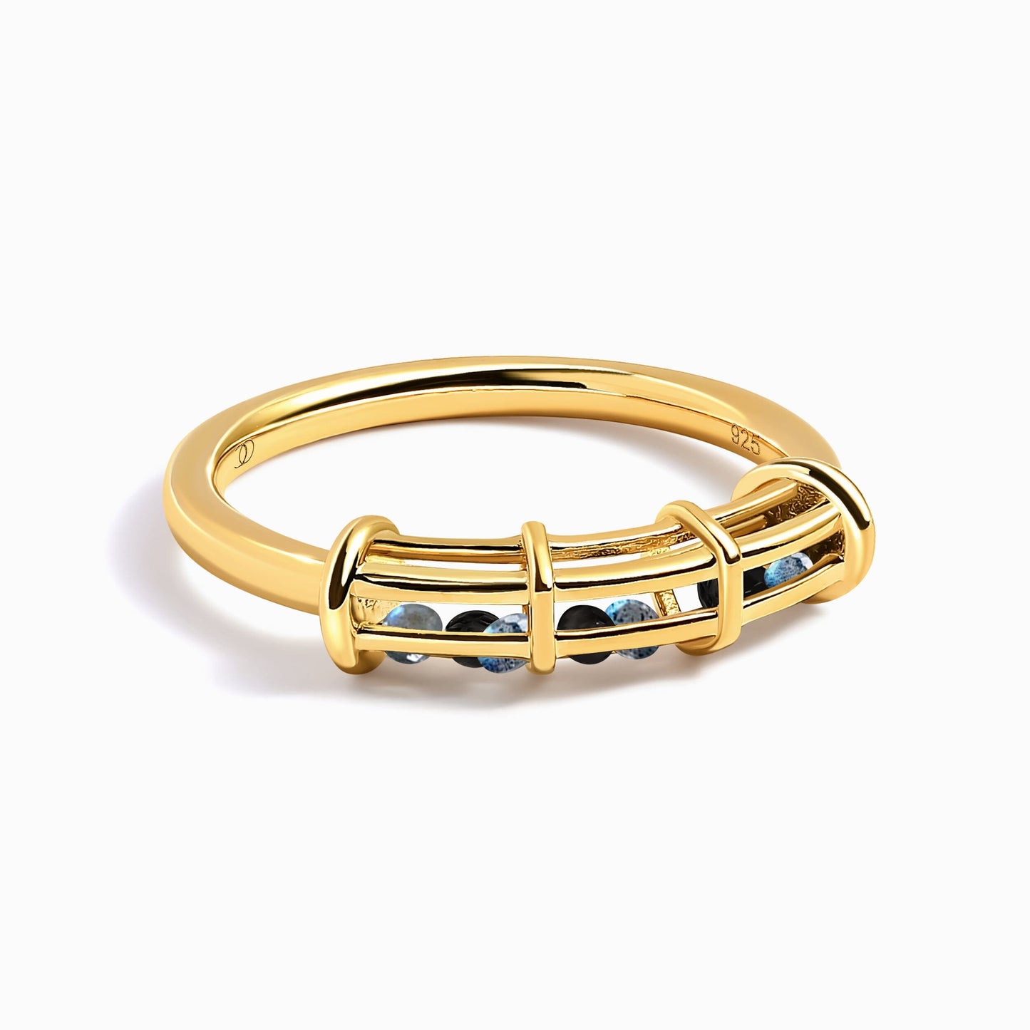 Motion Medicine Ring - yellow gold