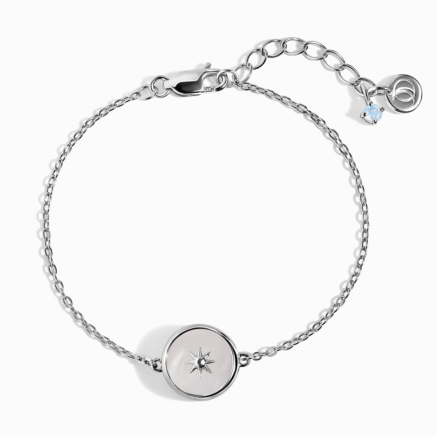 Black Onyx Pearl Bracelet - Sterling Silver angle 3