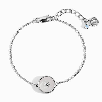 Black Onyx Pearl Bracelet - Sterling Silver angle 3