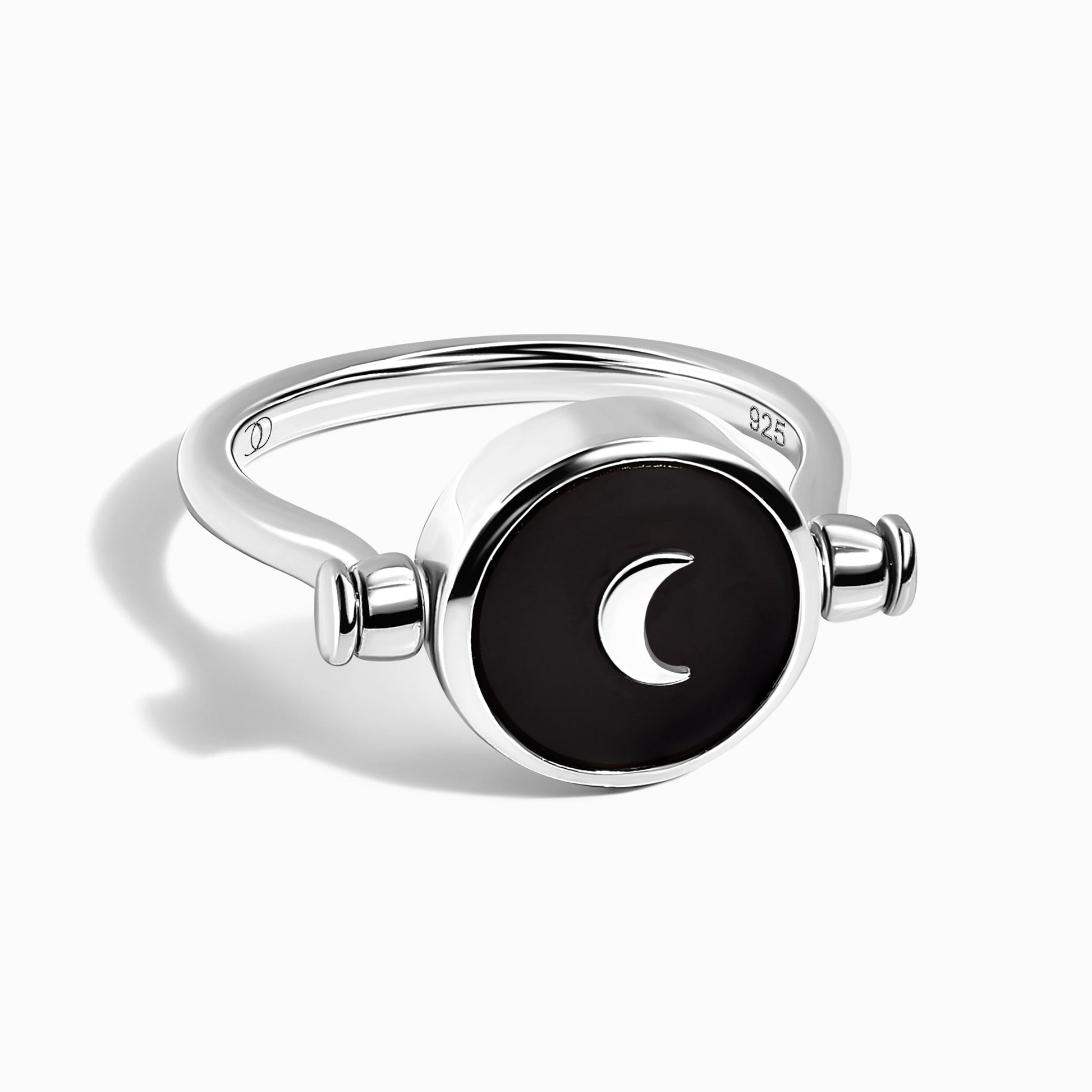 Black Onyx Pearl Ring - Sterling Silver