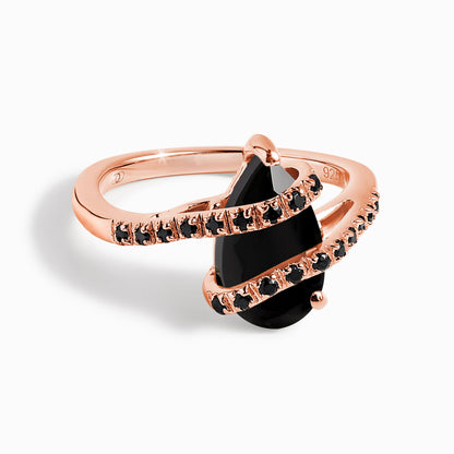 Bypass Ring - rose gold