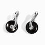 Black Obsidian Earrings - Serpent