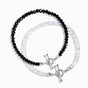 Moonstone & Black Obsidian Vibrations Bracelets
