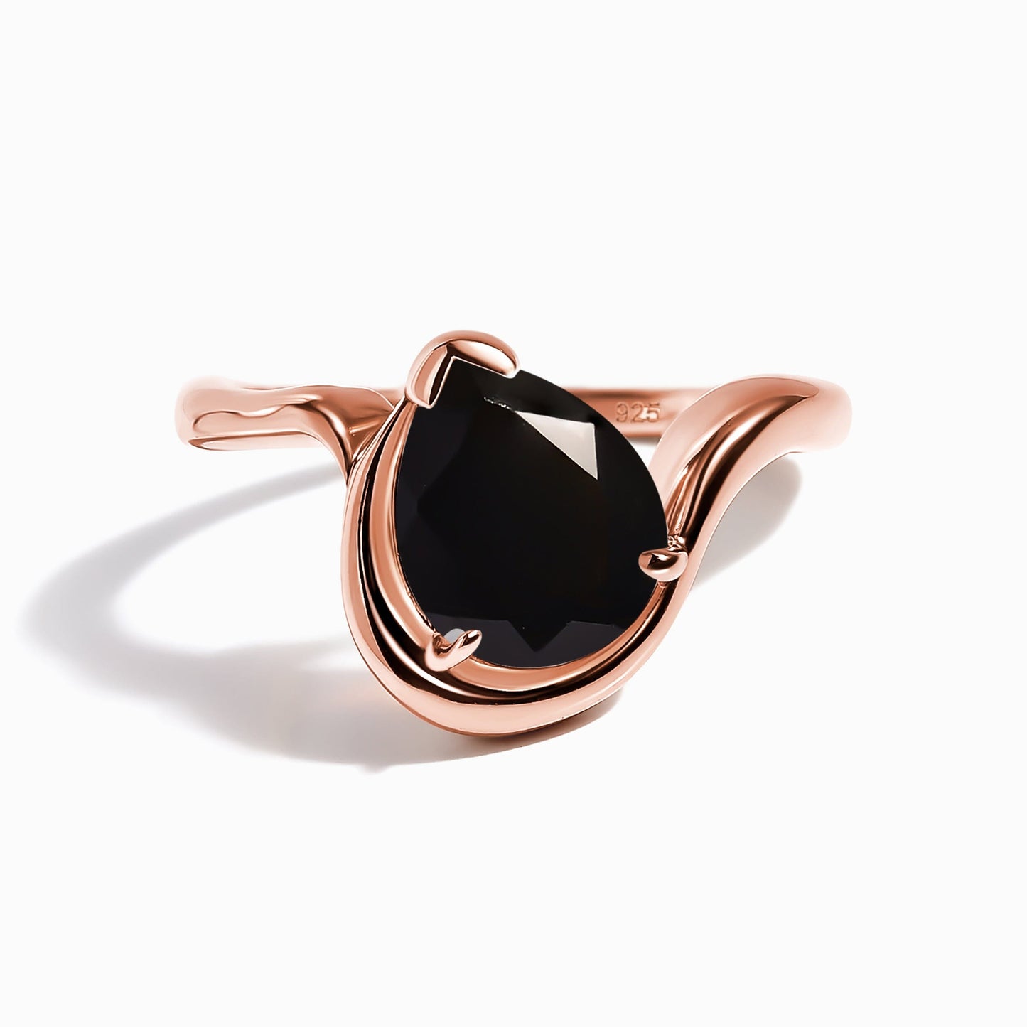 Arc of Whisper Ring - rose gold