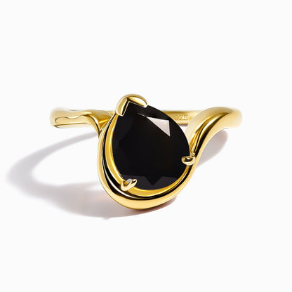 Arc of Whisper Ring - yellow gold