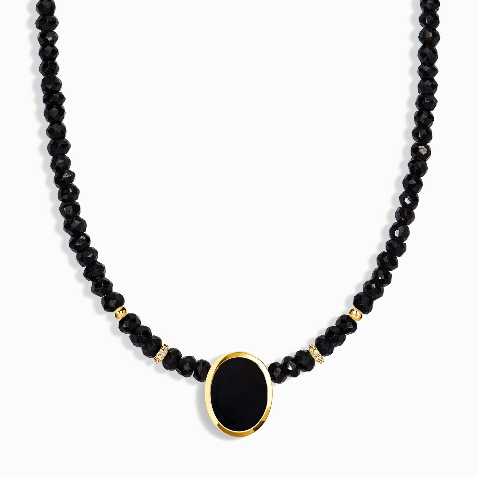 Divina Necklace Enfolded - yellow gold