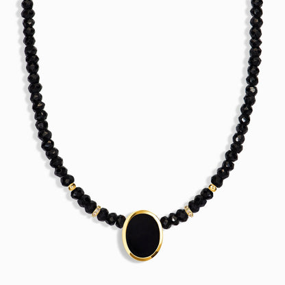 Divina Necklace Enfolded - yellow gold