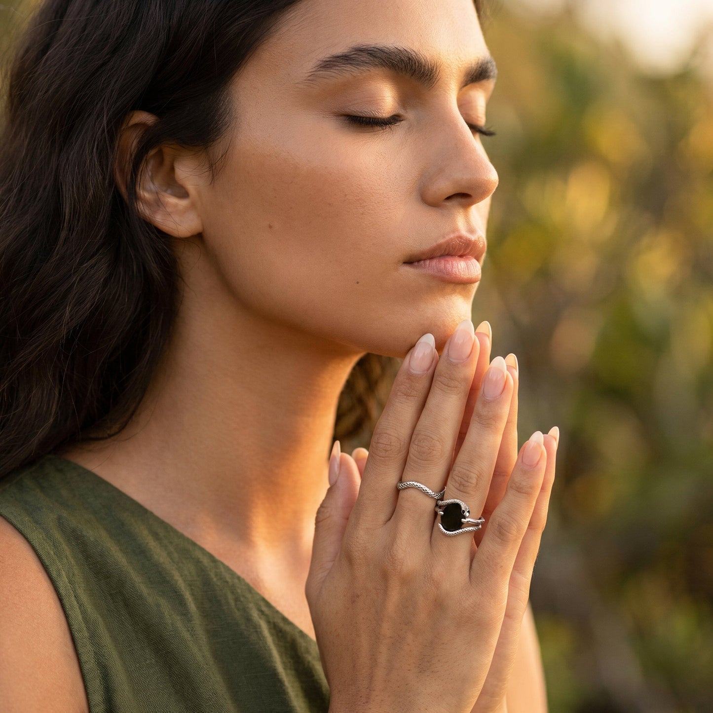 Nox Serpent Duo Set - Sterling Silver lifestyle
