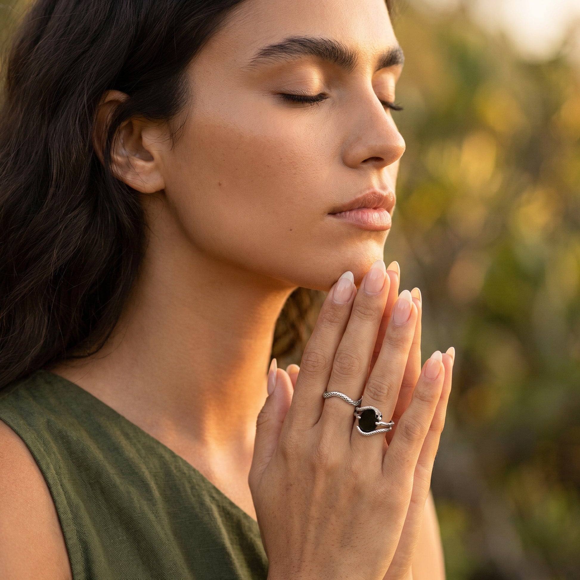 Nox Serpent Duo Set - Sterling Silver lifestyle