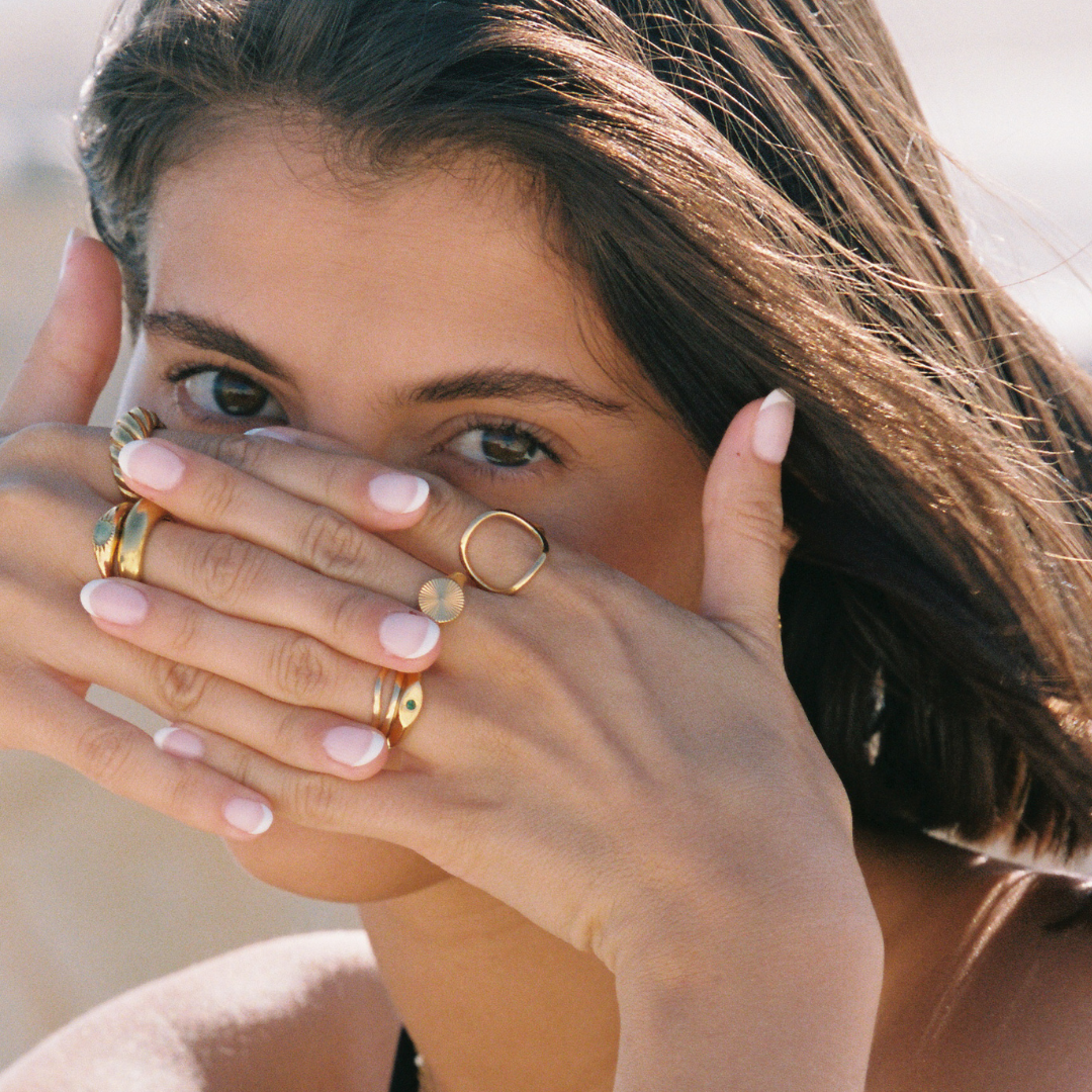 "Bahïa" Oval Ring - Gold_Oval_Ring