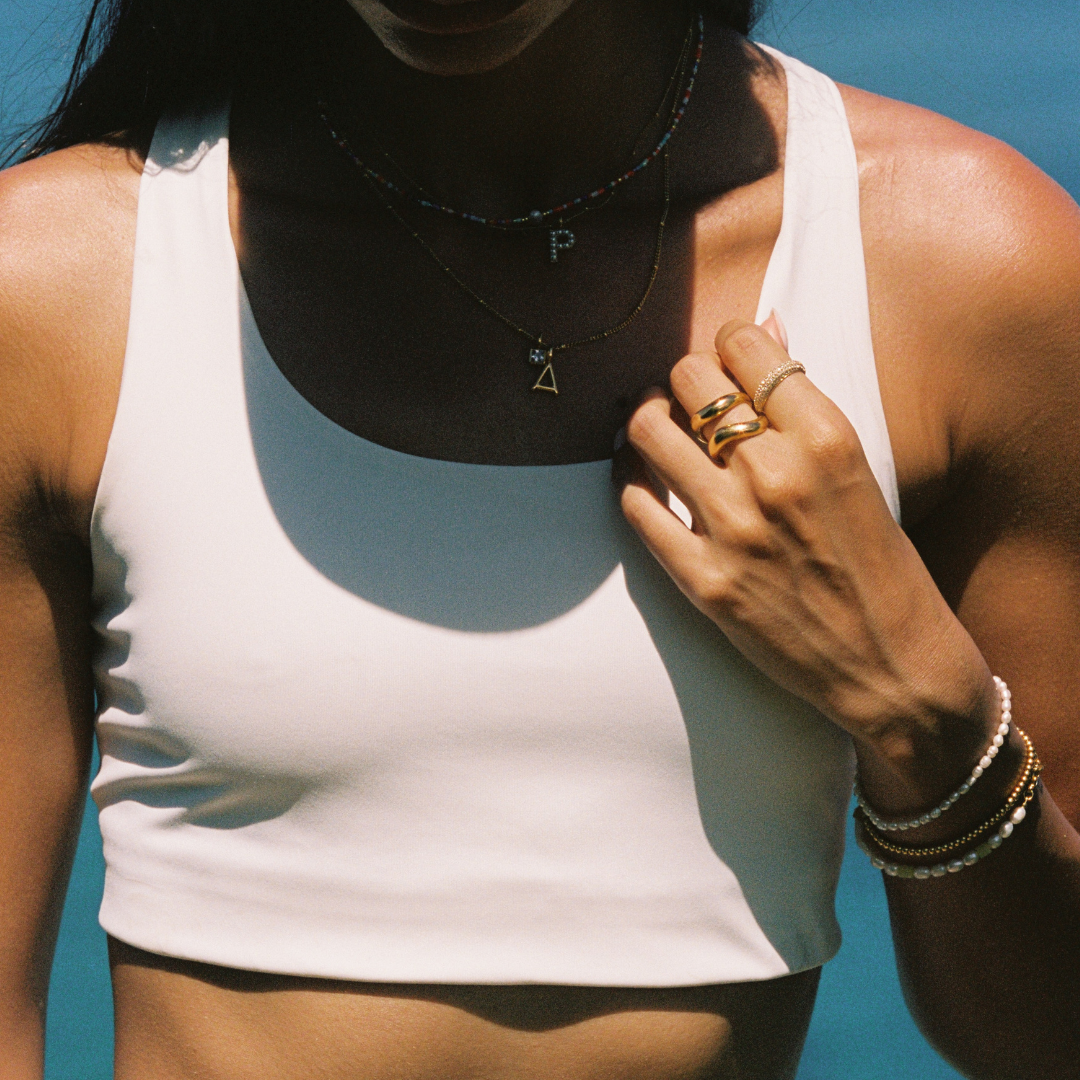 "Double Trouble" Ring Set - Gold_Wavy_Ring_Set