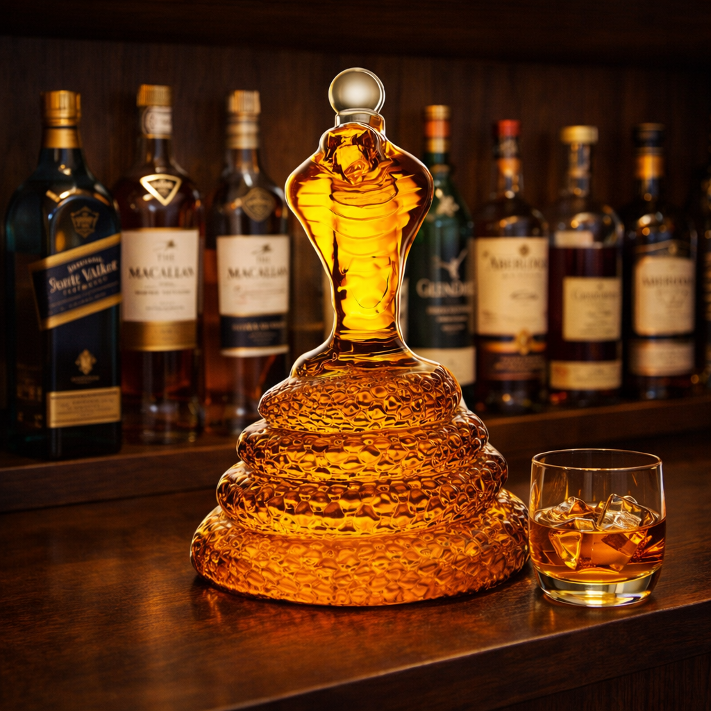 Whisky Bottle - Cobra Edition