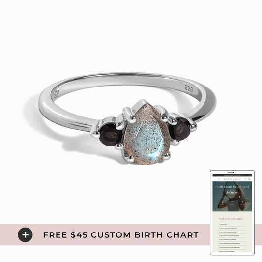 Divine Protection Set - Lania Ring silver