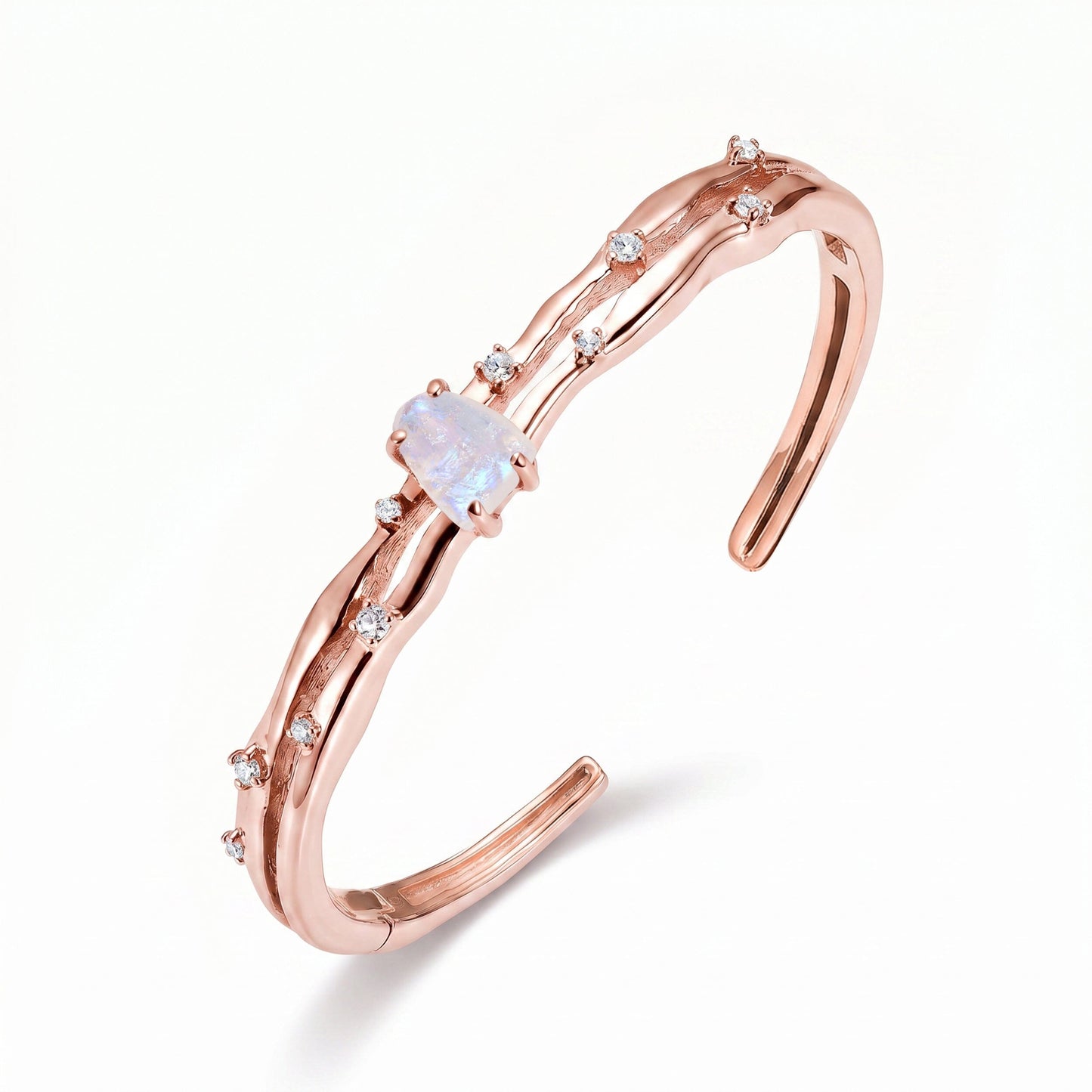 Moonstone Cuff - Flow - RG