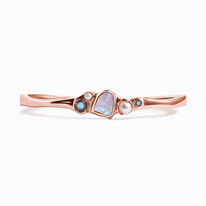 Moonstone Pearl Cuff - Heirloom - lifestyle RG