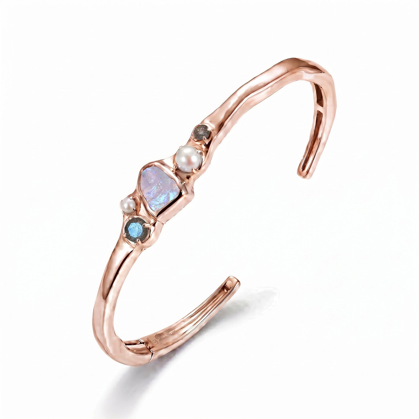 Moonstone Pearl Cuff - Heirloom - RG