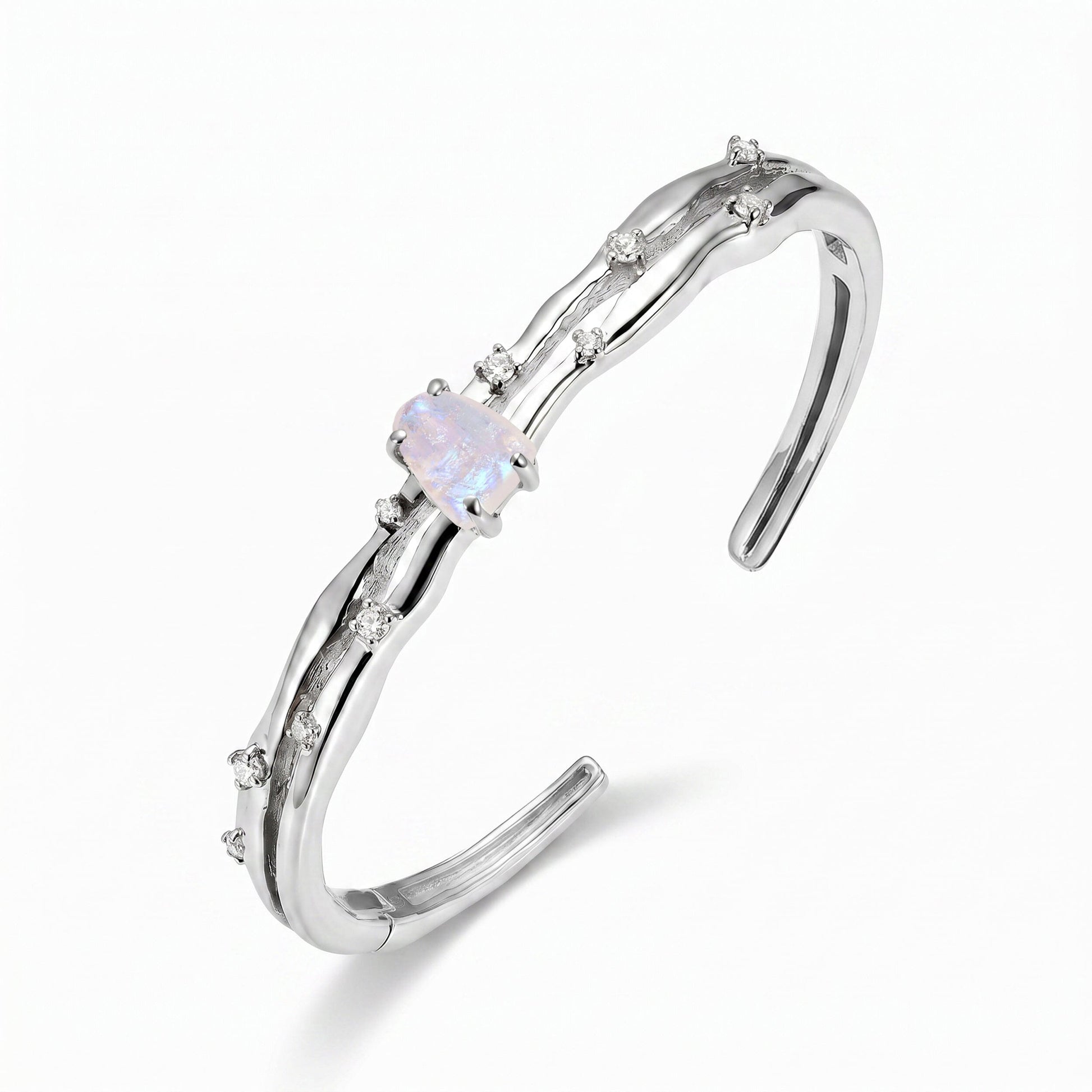 Moonstone Cuff - Flow - SIL