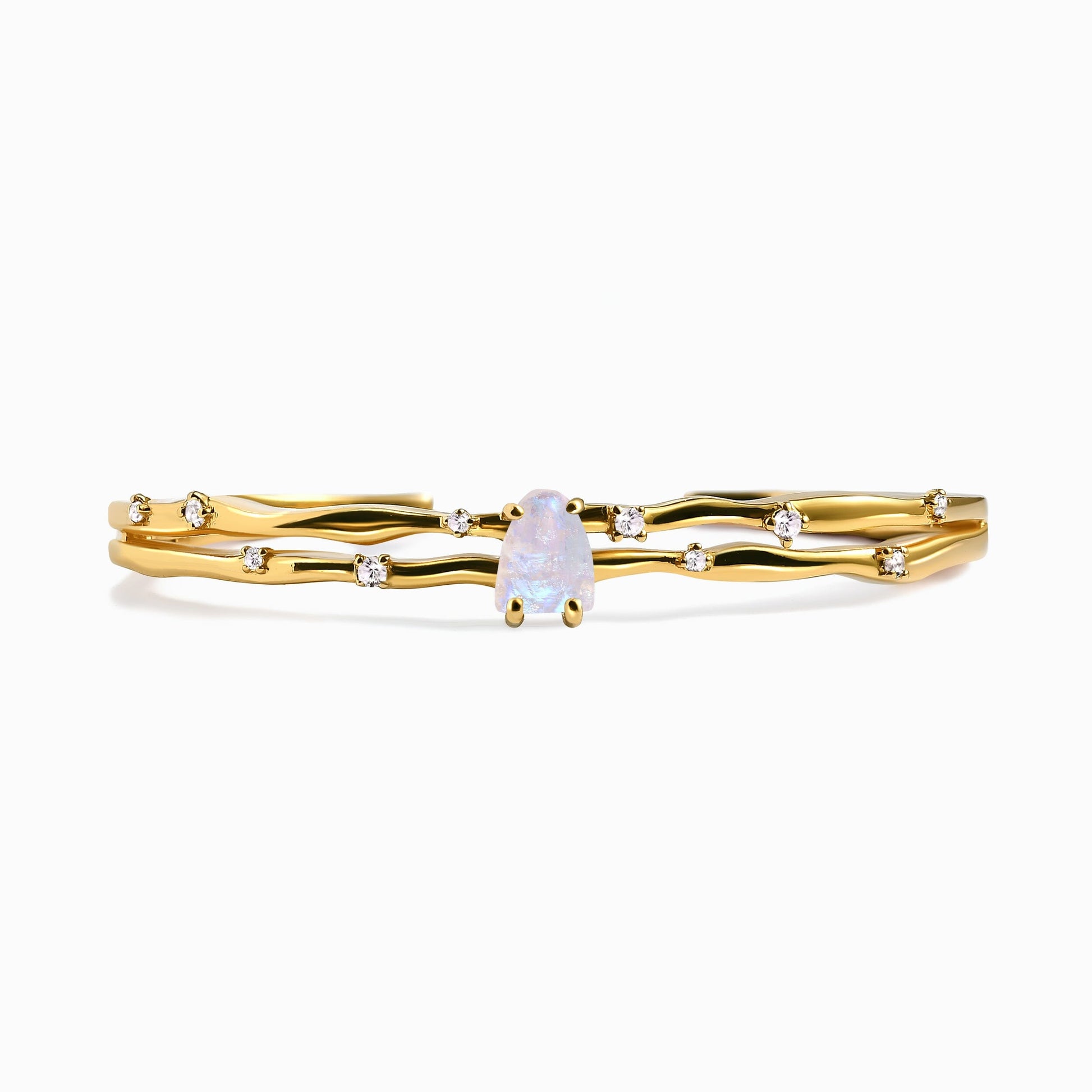 Moonstone Cuff - Flow - lifestyle YG