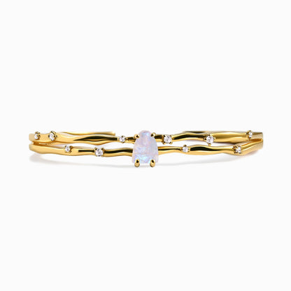 Moonstone Cuff - Flow - lifestyle YG