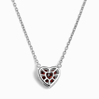 Heart in Motion necklace silver