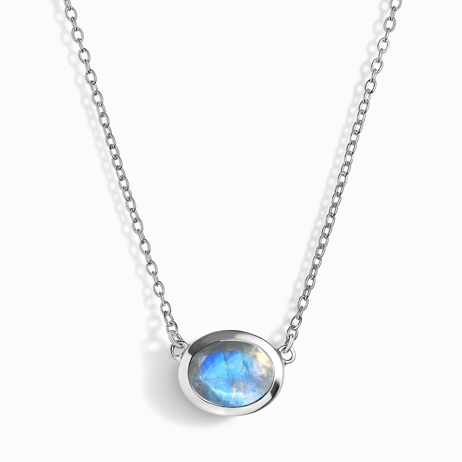 Moonstone Necklace - Skin-Touch - SIL