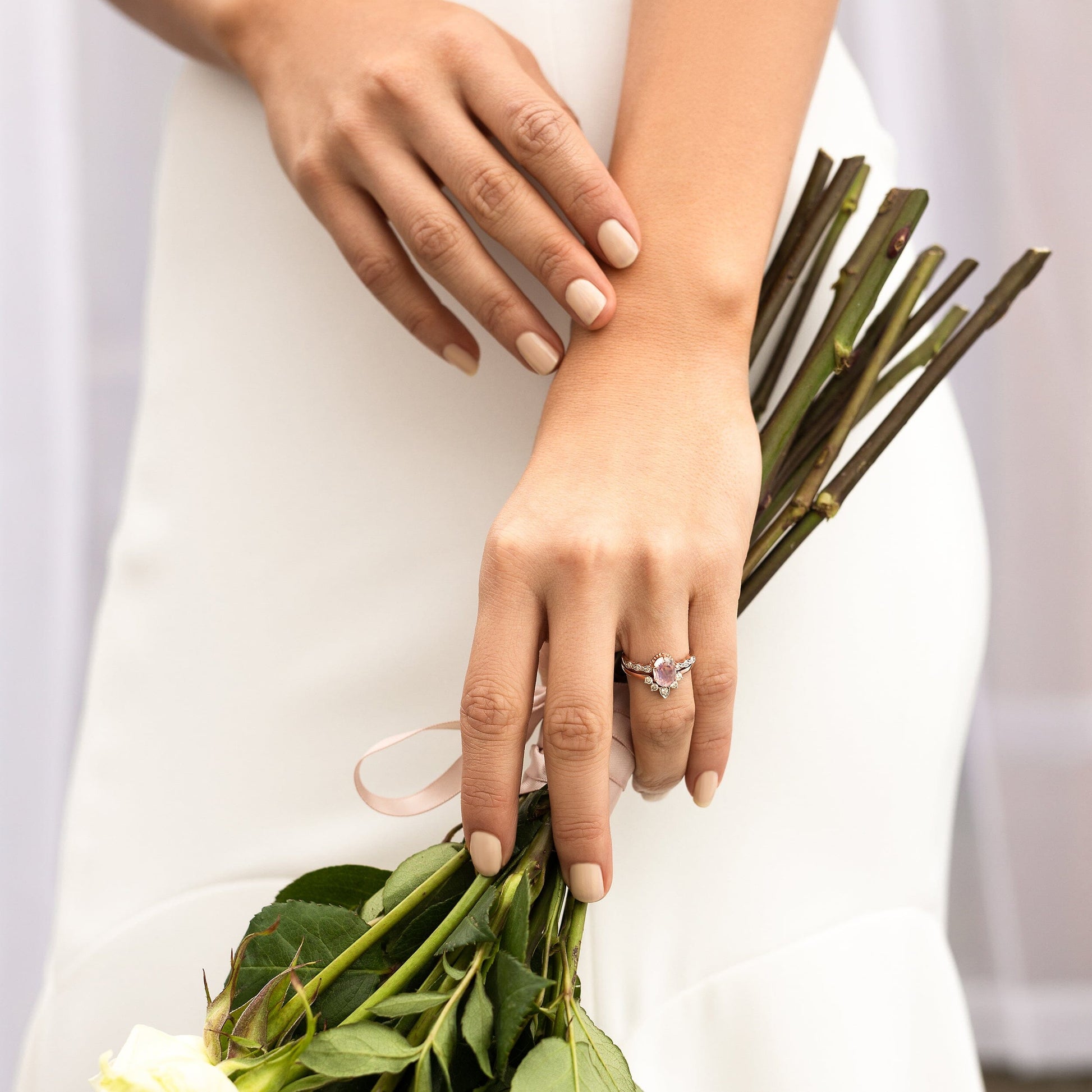 Mirth Ring and Vow Band worn lifestyle 5
