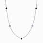 Black Obsidian Labradorite Necklace - Crush