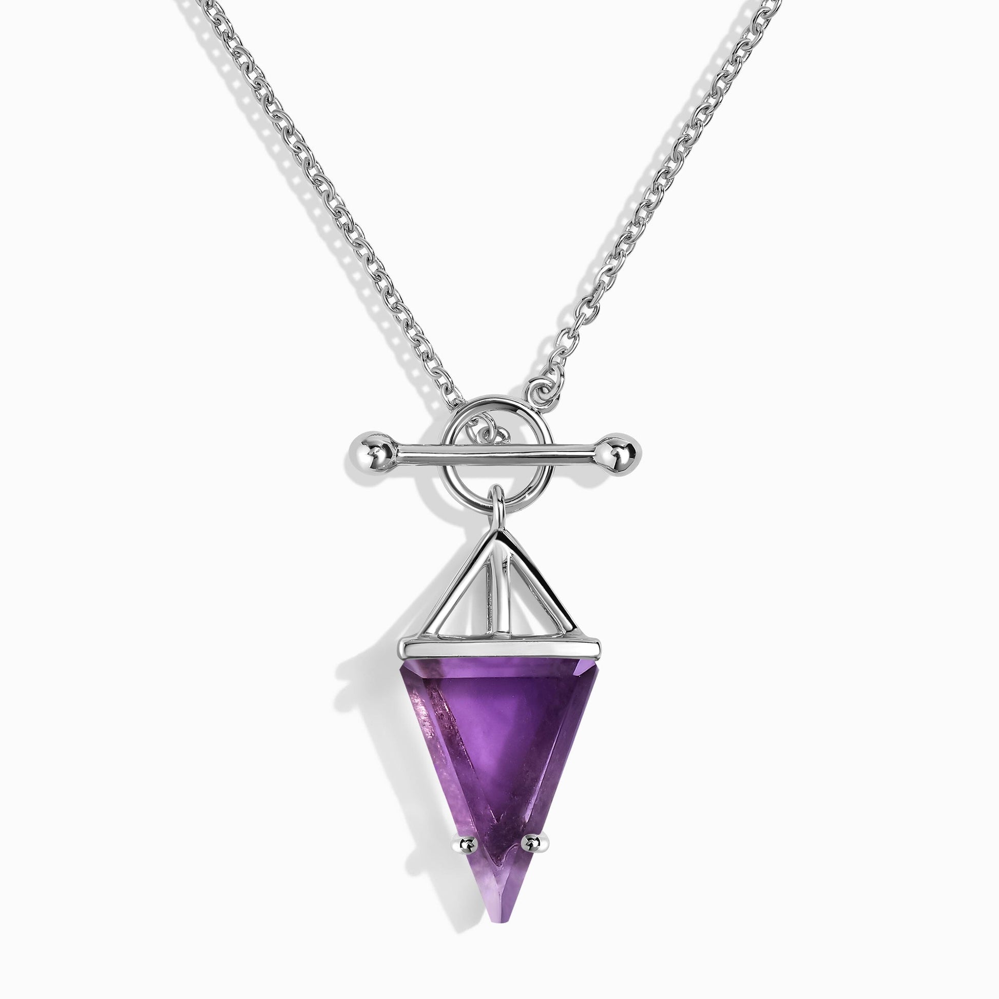 Amethyst Necklace - Heroine T-Lock studio shot