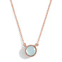 Aquamarine Necklace - Solitaire