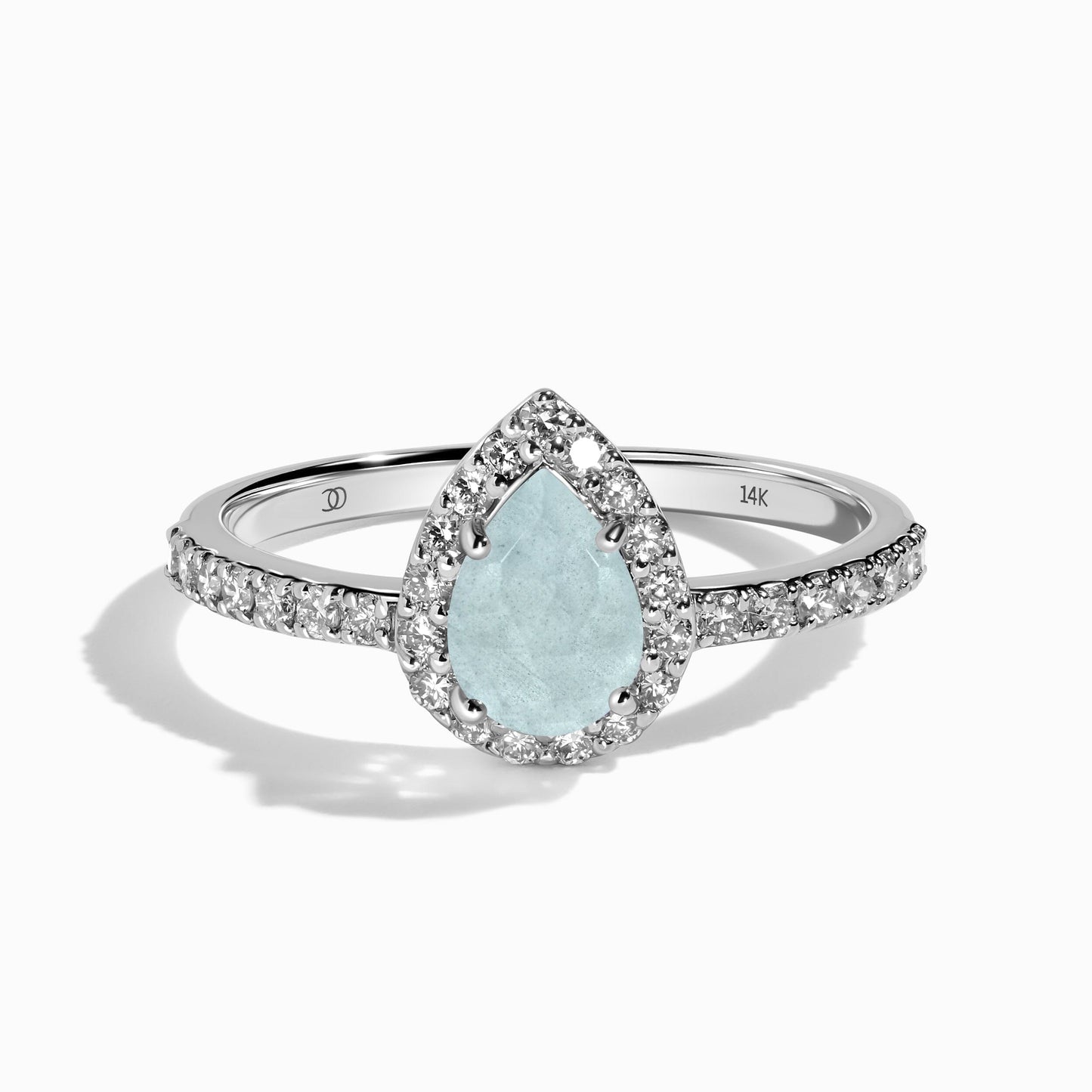 Tear of Joy ring white gold