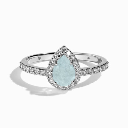 Tear of Joy ring white gold