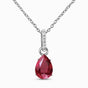 Ruby Necklace Sway - July Birthstone