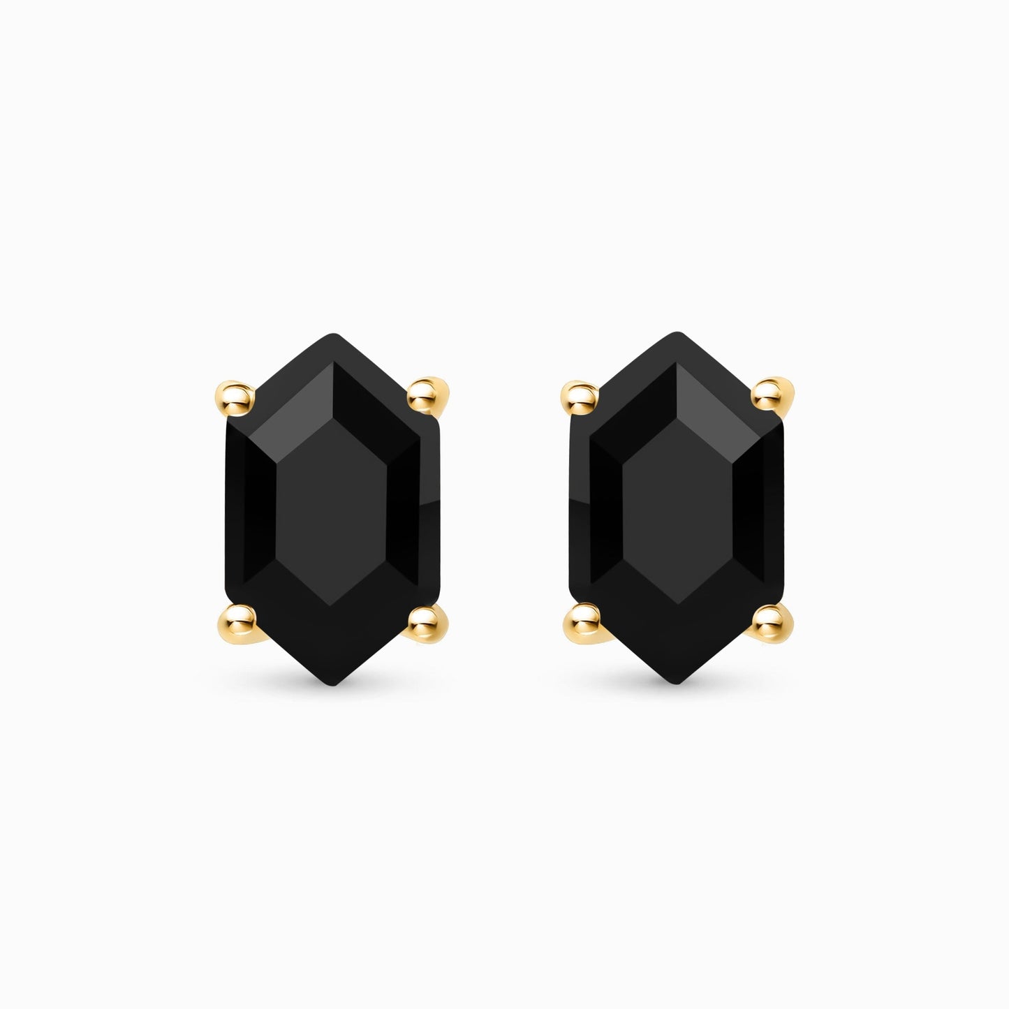 Serenity Studs - yellow gold