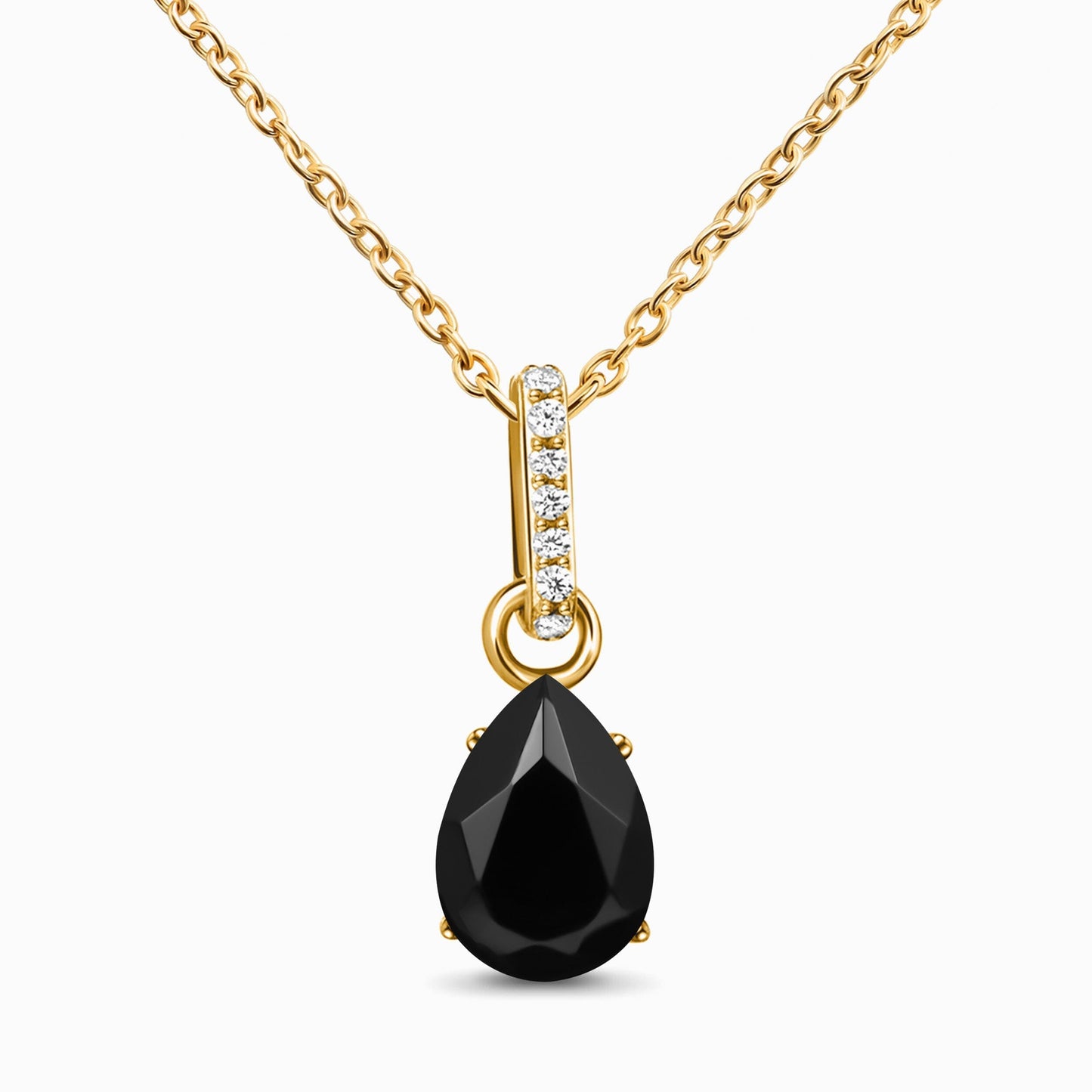 Divine Purpose Necklace, Black Onyx