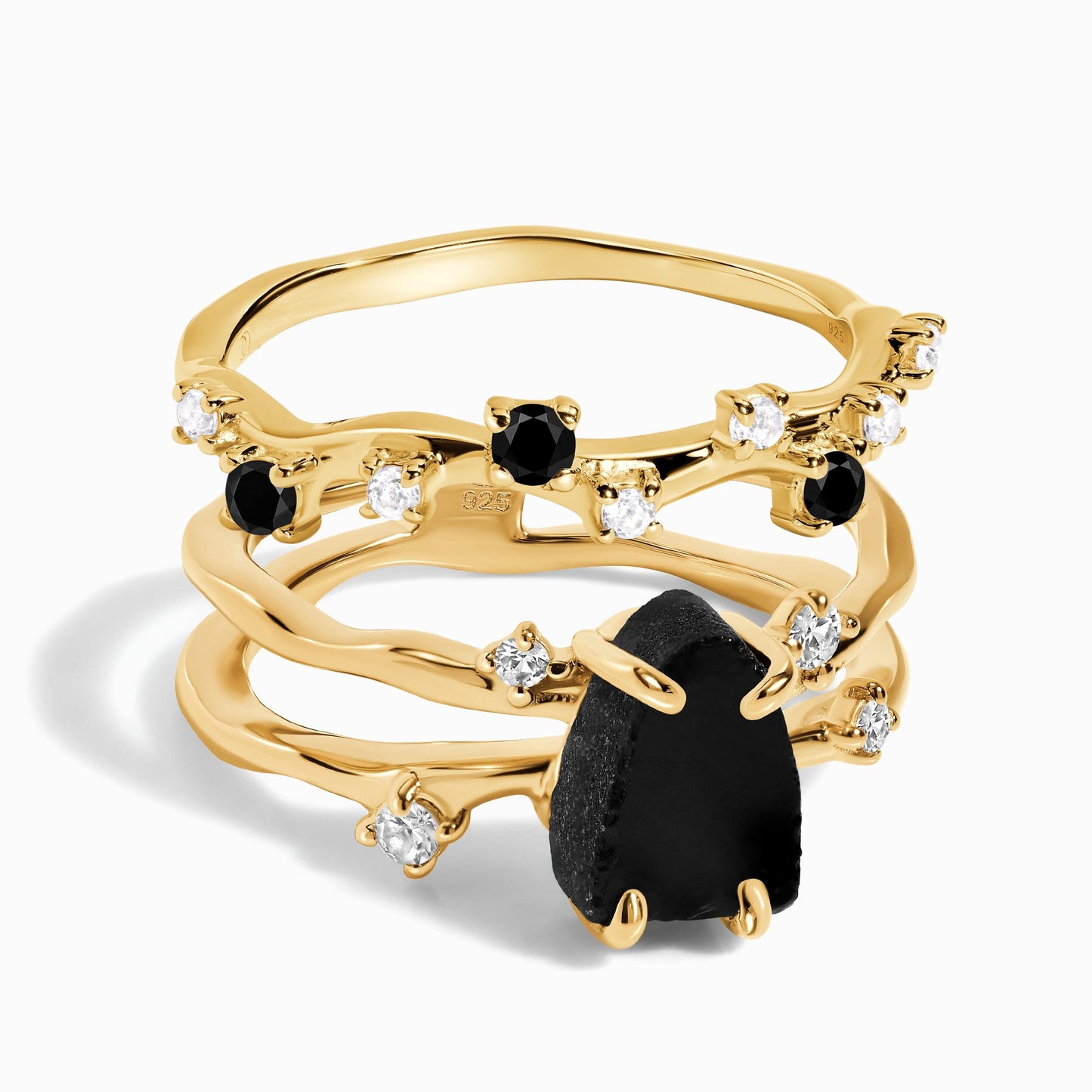 Stellar Power Set - Yellow Gold Vermeil