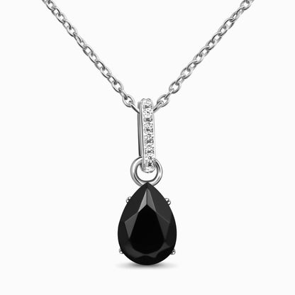 Divine Purpose Necklace silver, Black Onyx