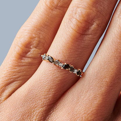 Grace Ring - worn rose gold