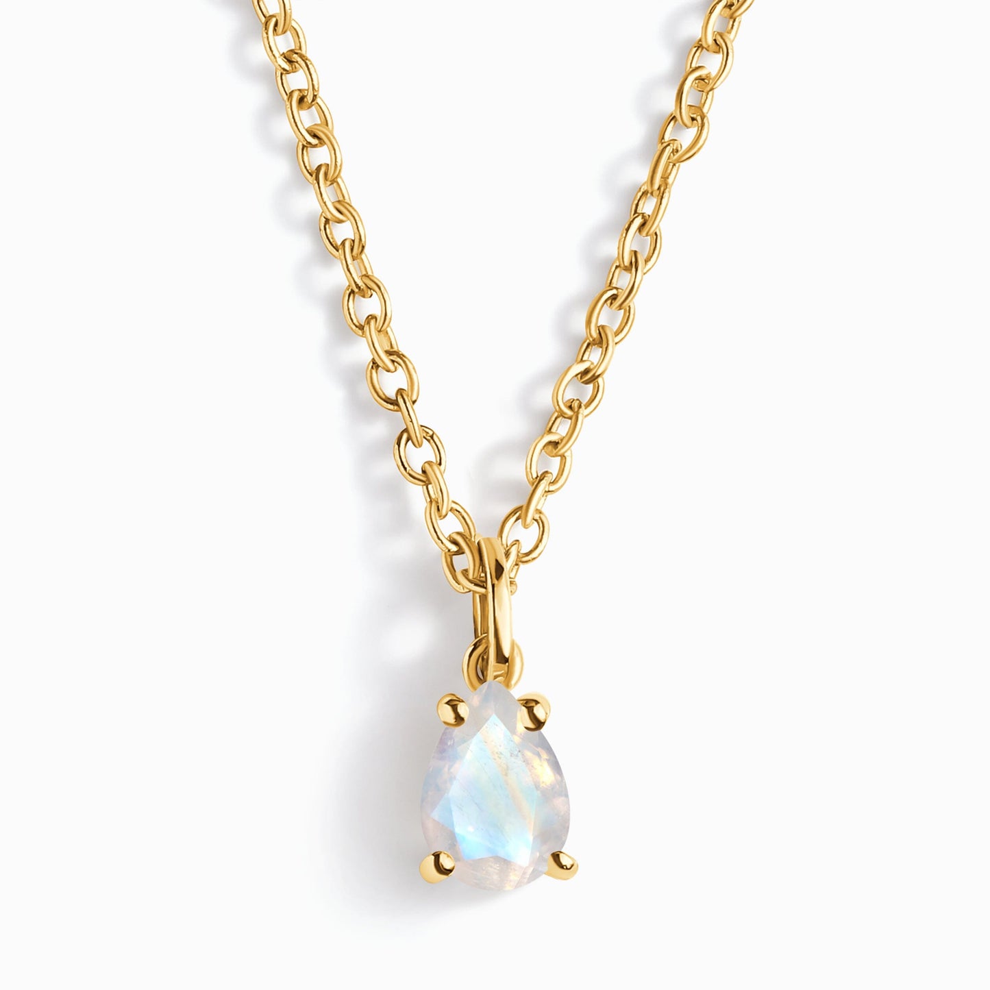Moonstone Necklace - Inner Voice - YG