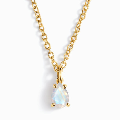 Moonstone Necklace - Inner Voice - YG