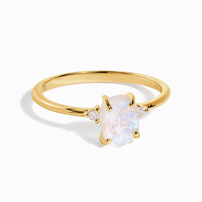 Moonstone Ring - Petite Allure - YG